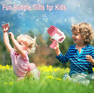 Bubble Gun Toy β Automatic Fun & Endless Bubbles