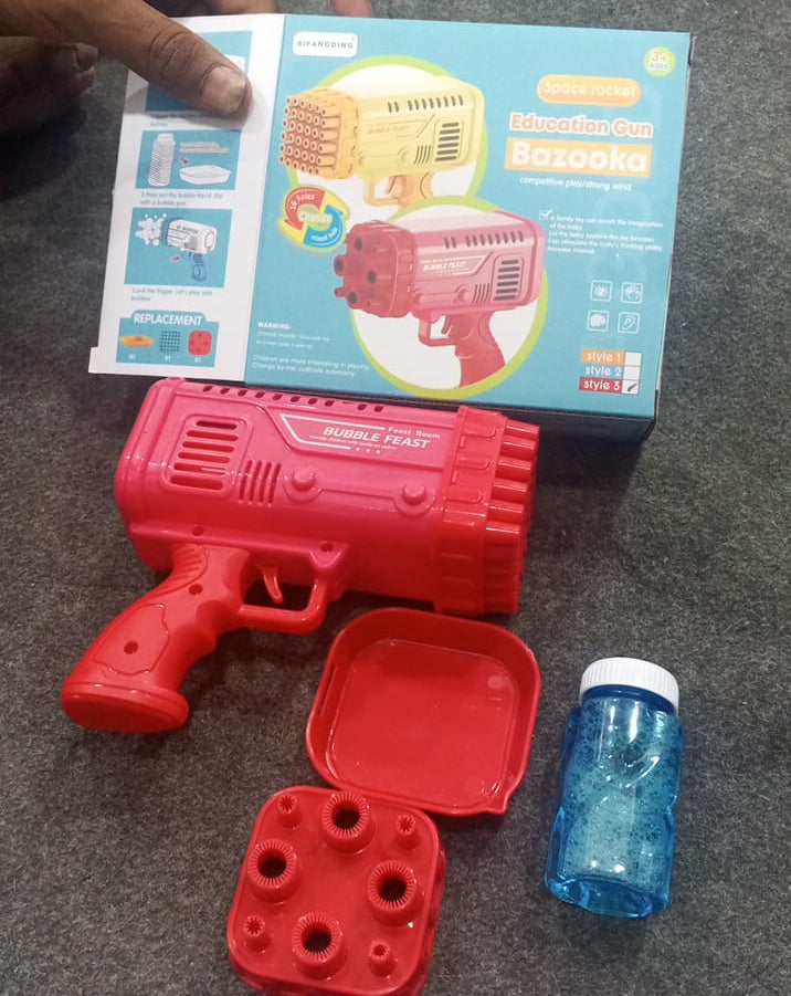 Bubble Gun Toy β Automatic Fun & Endless Bubbles