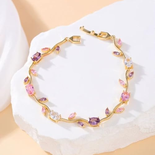 π Trendy Viral Tulip Bracelet | Multi Color Cute Floral Bracelet | Stylish Gift for Girls