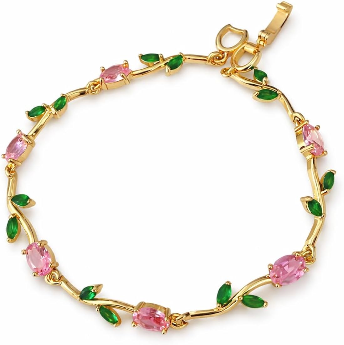 π Trendy Viral Tulip Bracelet | Multi Color Cute Floral Bracelet | Stylish Gift for Girls