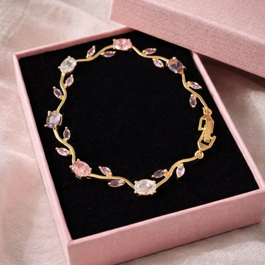 π Trendy Viral Tulip Bracelet | Multi Color Cute Floral Bracelet | Stylish Gift for Girls