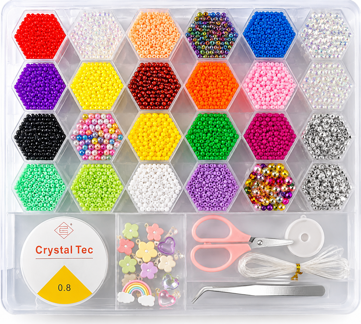 DIY Bracelet Making Kit | Complete Jewelry Craft Set | Create Stylish Handmade Bracelets