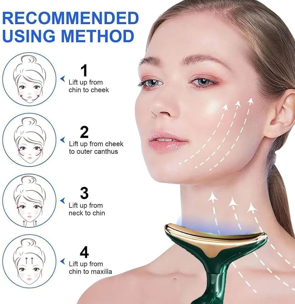 3-in-1 Face Lift Massager Wand β Skin Tightening & Glow Tool