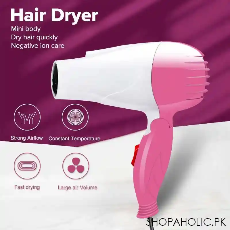 Nova Foldable Hair Dryer ā Quick Dry Styling