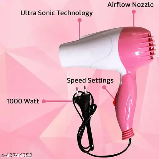 Nova Foldable Hair Dryer ā Quick Dry Styling