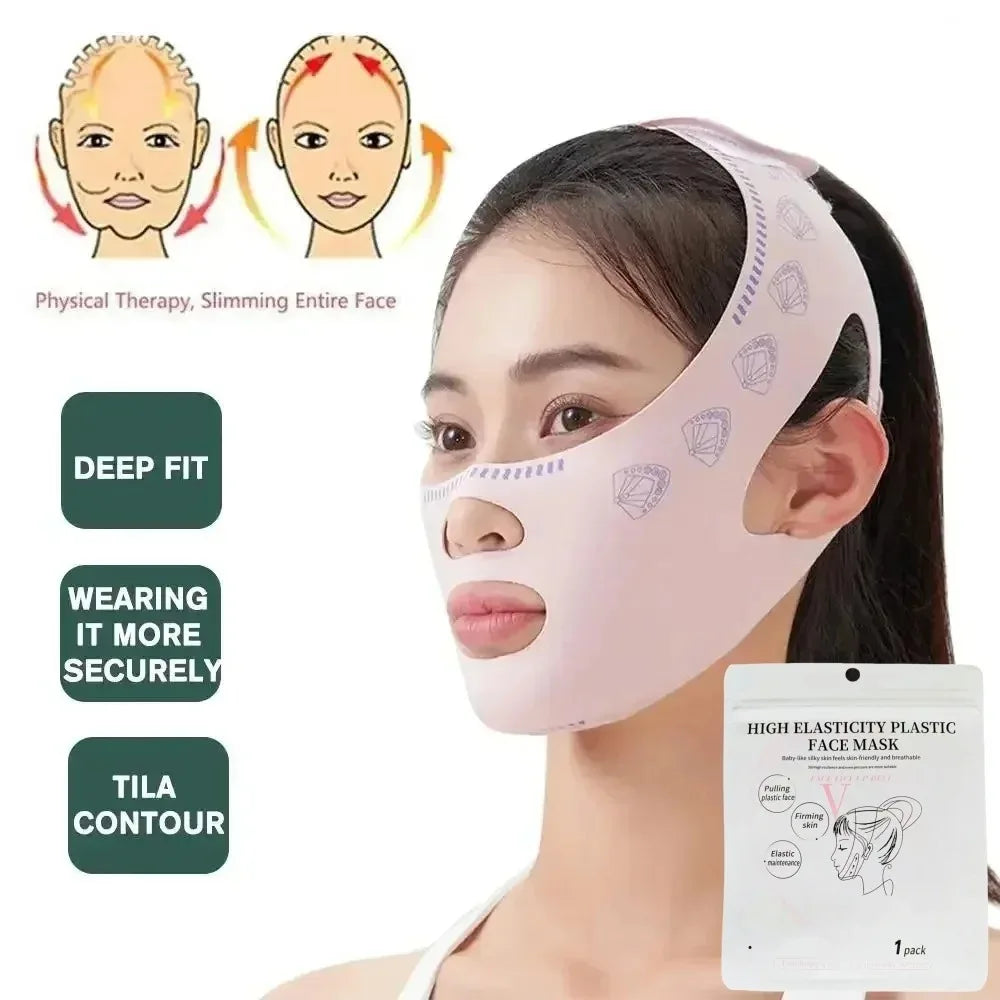 Face Sculpting Bandage | V-Line Face & Double Chin Lifting Strap