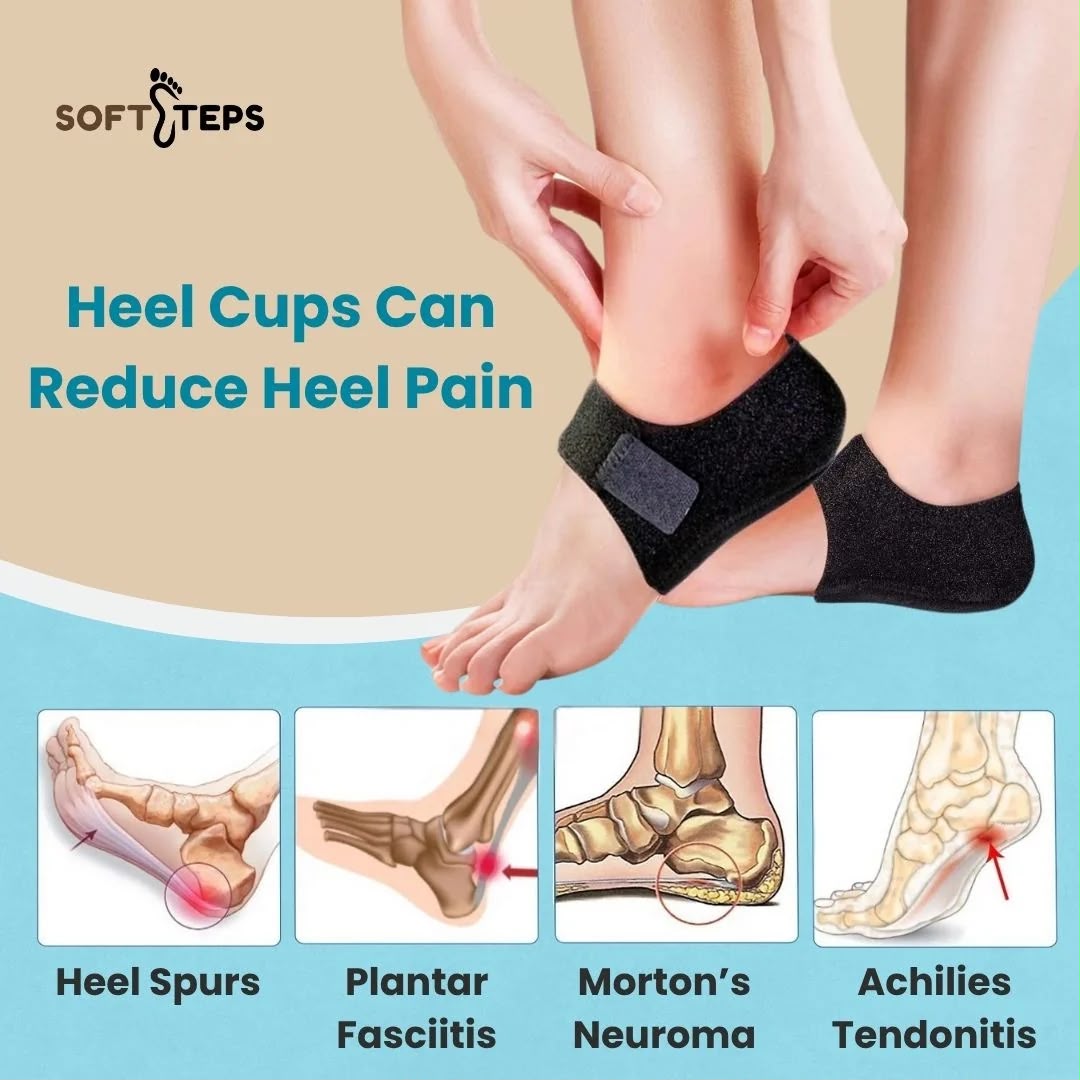 Herbal Comfort Heel Protectors – Universal Size | Soft Heel Support & Protection