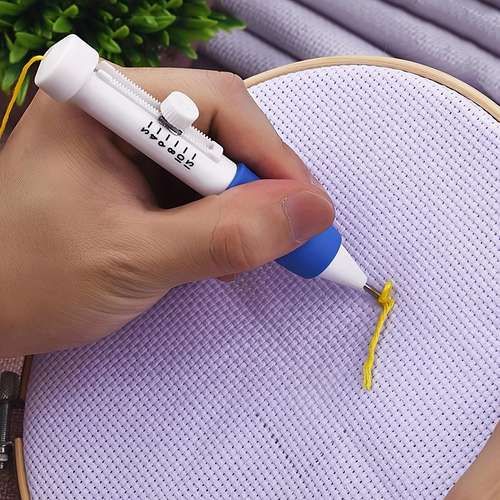 Adjustable Fine Punch Needle Kit | Easy DIY Embroidery & Crafting Tool