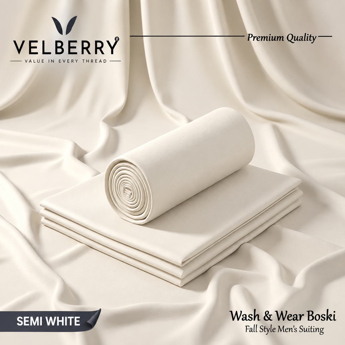 Boski Wash & Wear - Semi White