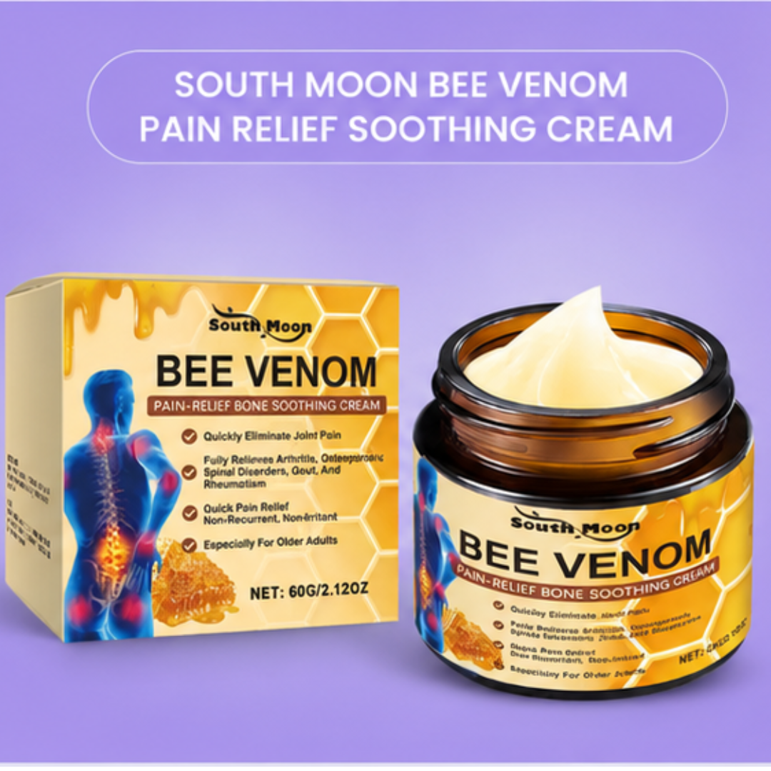 South Moon Bee Venom Pain Relief Cream – Fast Relief for Joint & Muscle Pain