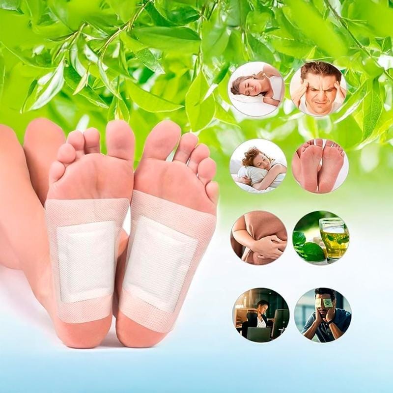 Kinoki Detox Foot Patches | Herbal Foot Pads for Relaxation & Overnight Foot Care