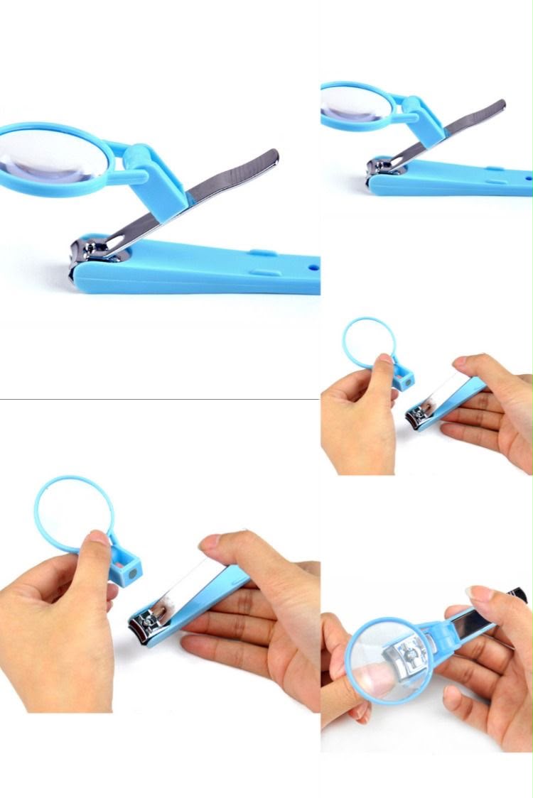 LED Magnifying Nail Clipper | Nail Cutter with Built-in Magnifier & Light for Easy Precision Grooming