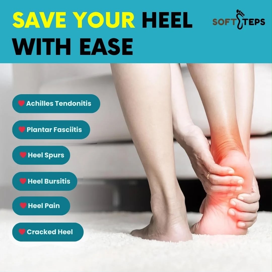 Herbal Comfort Heel Protectors – Universal Size | Soft Heel Support & Protection