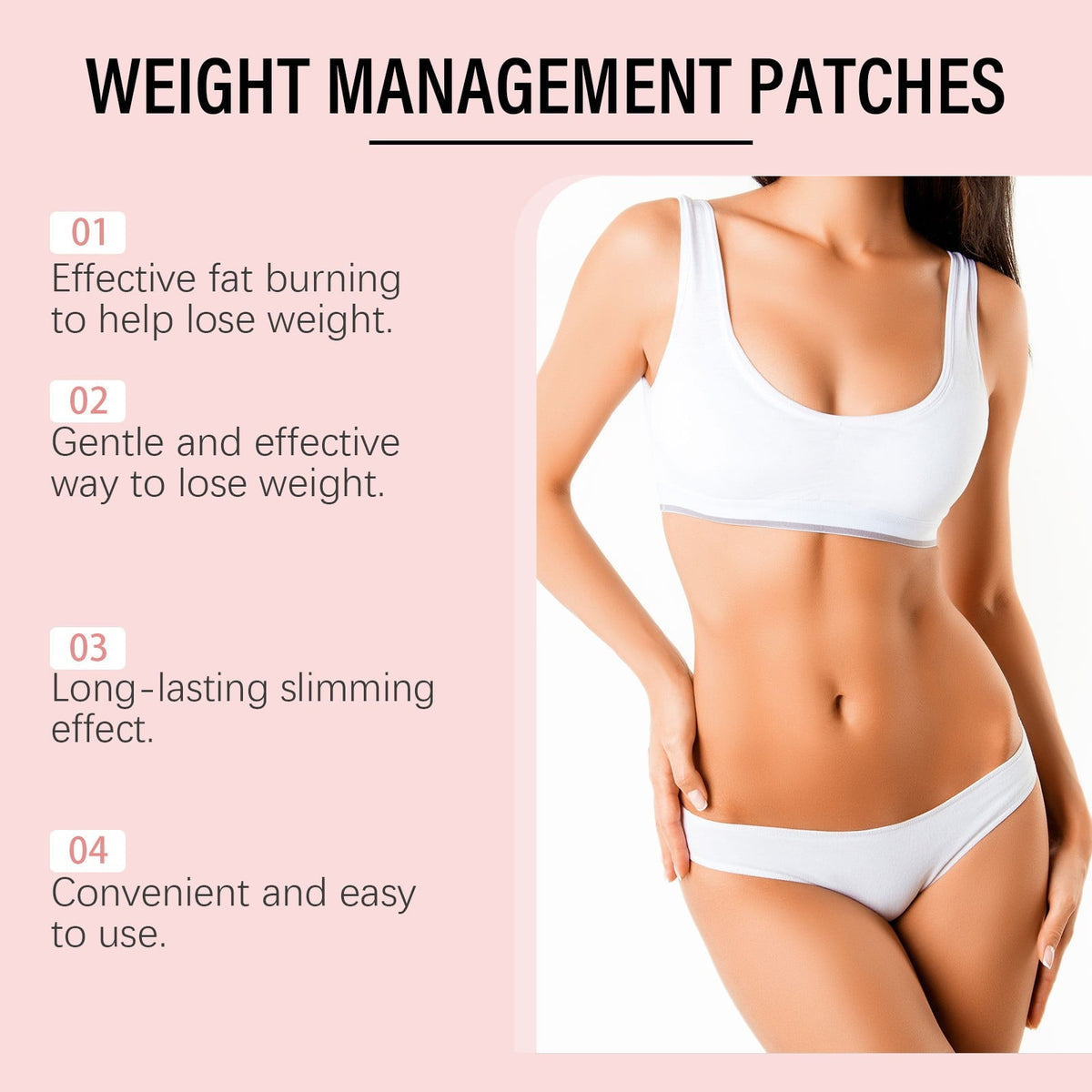GLP-1 Weight Management Patches – 30 Patches | 1 Month Pack